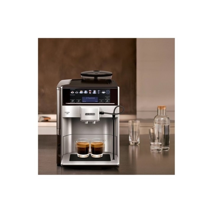 Siemens TE653M11RW EQ6 s300 Espressomaskine Inkl. 6x400g Rigtig Kaffe Organic
