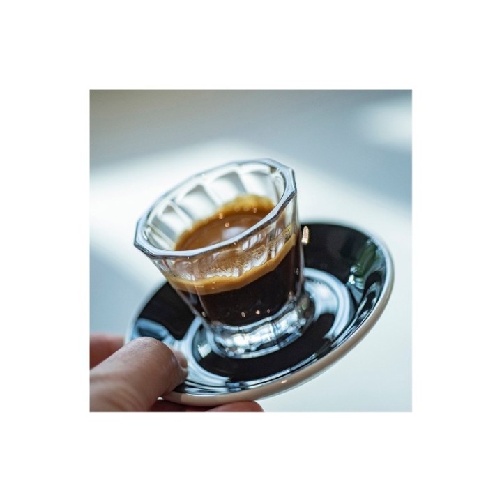 Loveramics Twisted Espresso Glas 7 cl 1 Stk Klar