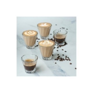 Loveramics Twisted Cortado Glas 12 cl 1 Stk Klar