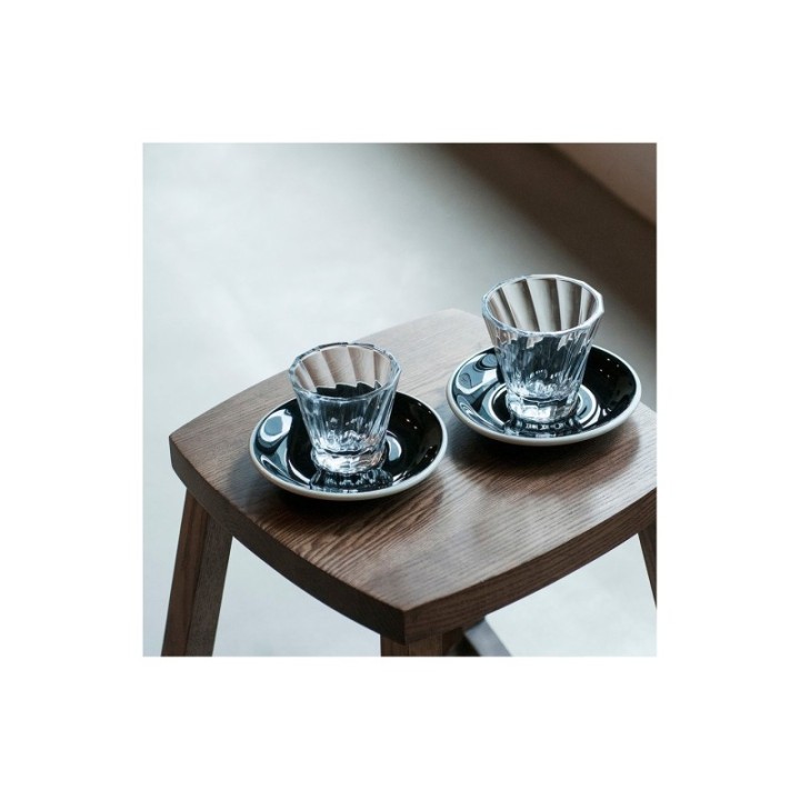 Loveramics Twisted Cortado Glas 12 cl 1 Stk Klar