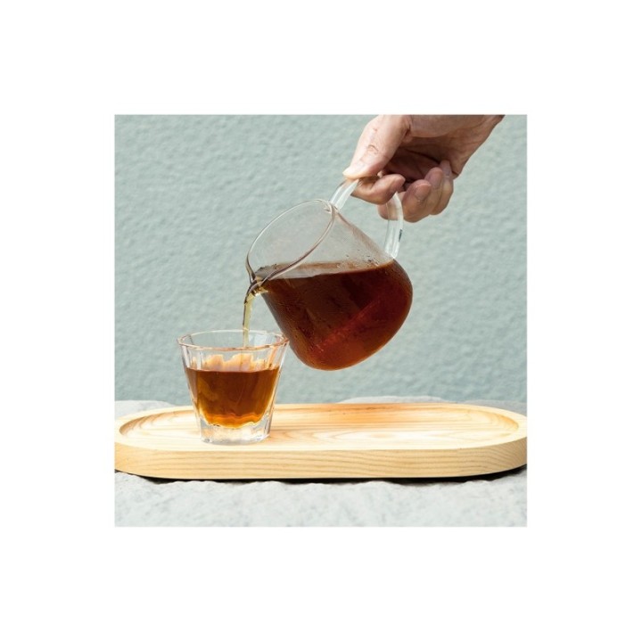 Loveramics Twisted Cappuccino Glas 18 cl 1 Stk Sort