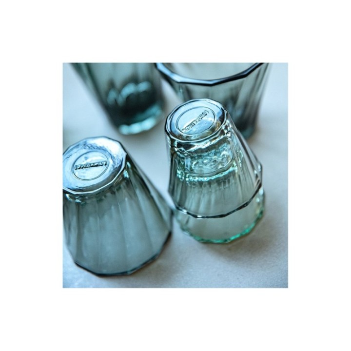 Loveramics Twisted Cappuccino Glas 18 cl 1 Stk Grøn