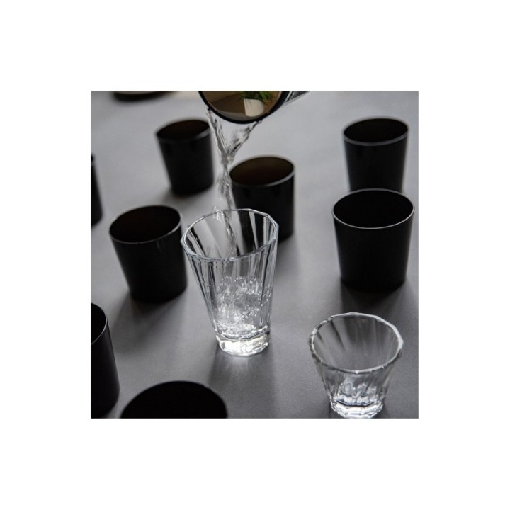 Loveramics Twisted Latte Glas 36 cl 1 Stk Klar