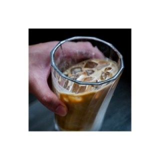 Loveramics Twisted Latte Glas 36 cl 1 Stk Sort