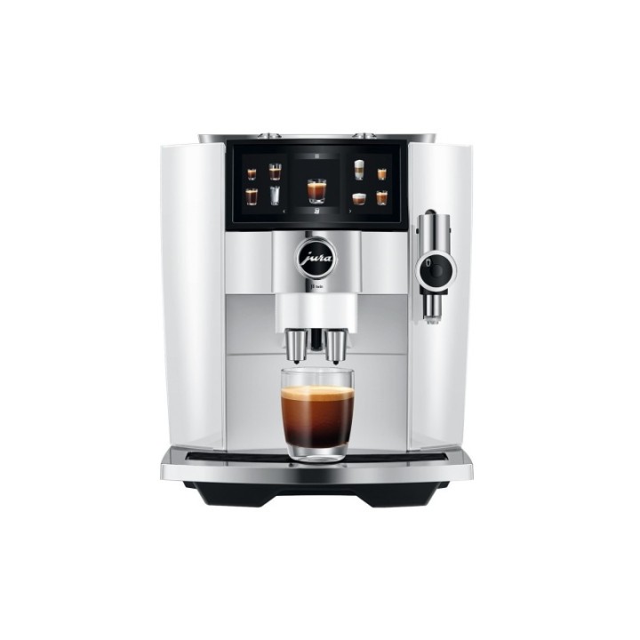 Jura J8 Twin (EA) Diamond White Espressomaskine Inkl. Startpakke