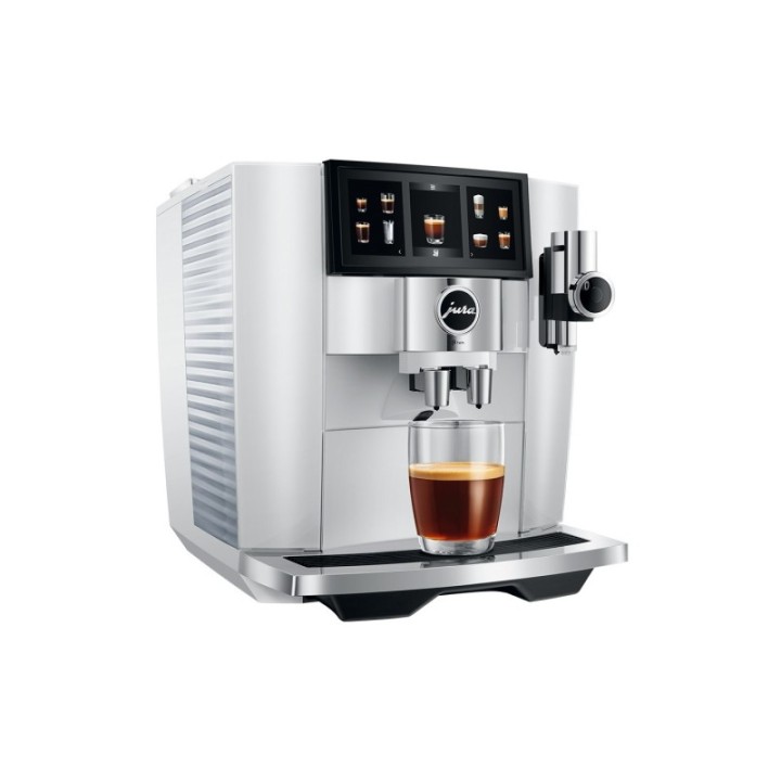 Jura J8 Twin (EA) Diamond White Espressomaskine Inkl. Startpakke