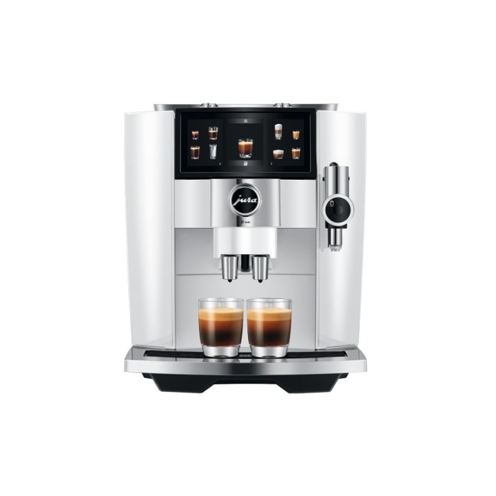 Jura J8 Twin (EA) Diamond White Espressomaskine Inkl. Startpakke