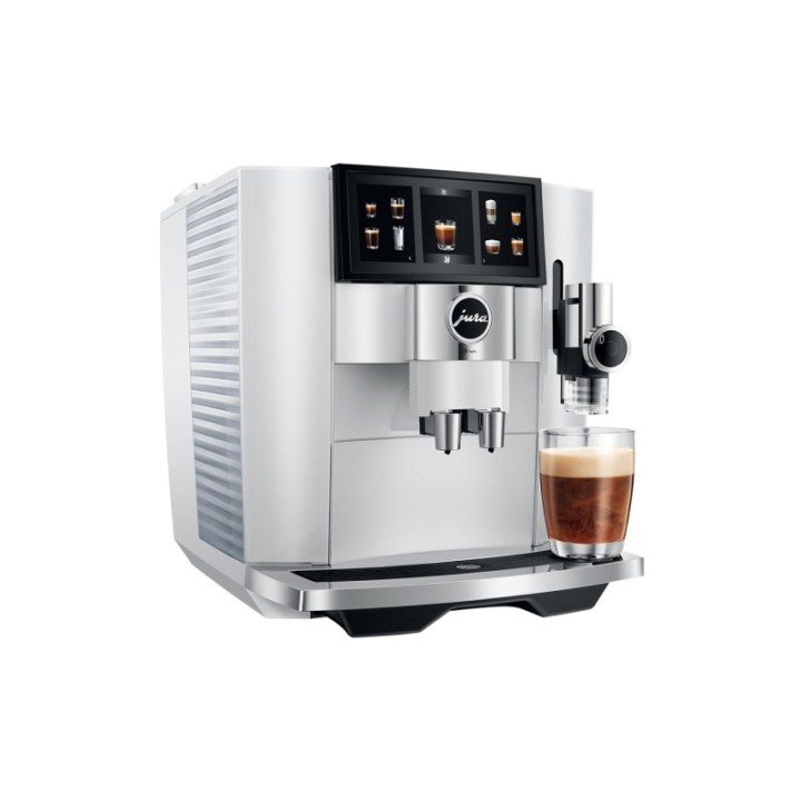 Jura J8 Twin (EA) Diamond White Espressomaskine Inkl. Startpakke