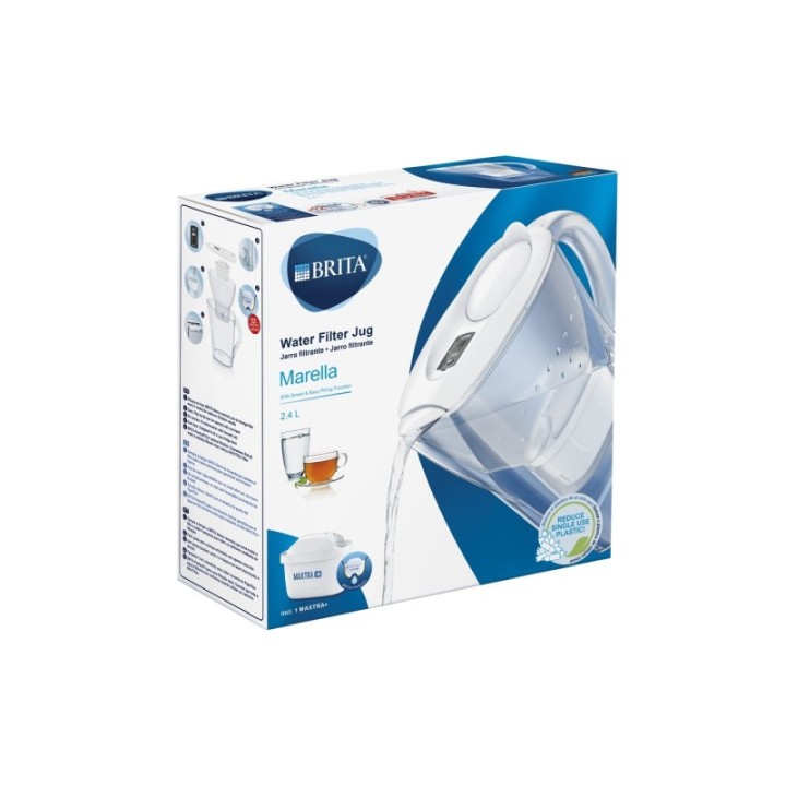 BRITA Marella 2,4L Hvid Inkl. 1 stk Maxtra Pro Filter