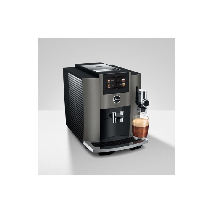 Jura S8 (EB) Dark Inox Espressomaskine Inkl. Startpakke