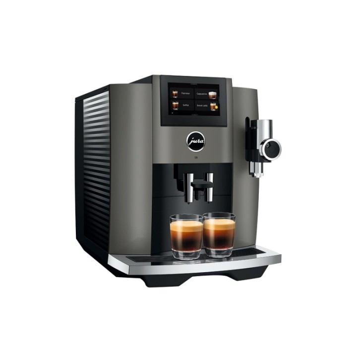 Jura S8 (EB) Dark Inox Espressomaskine Inkl. Startpakke