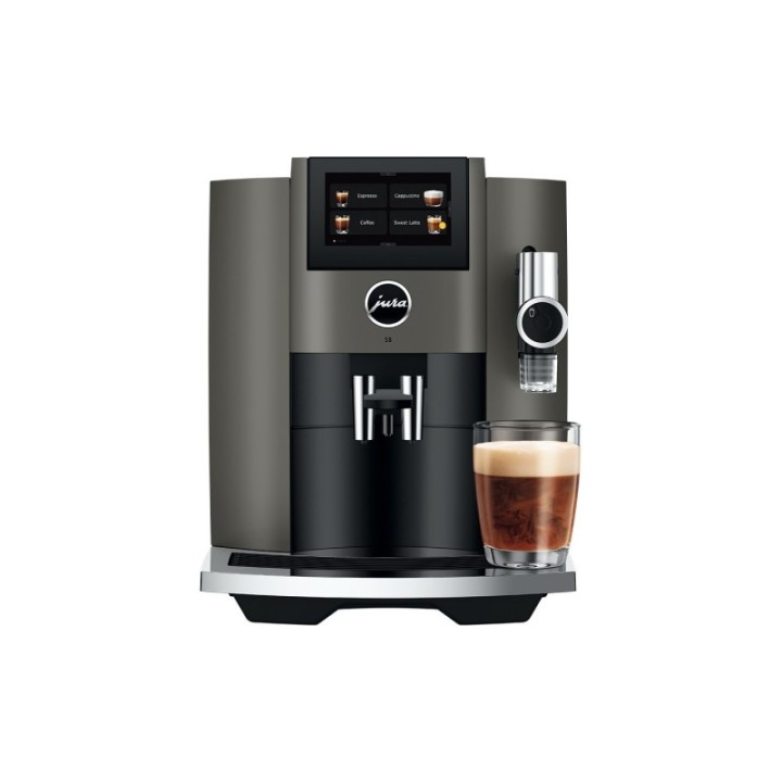 Jura S8 (EB) Dark Inox Espressomaskine Inkl. Startpakke