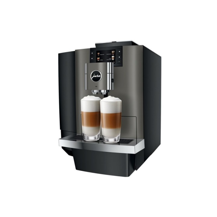 Jura X10 (EA) Dark Inox Espressomaskine Inkl. Startpakke