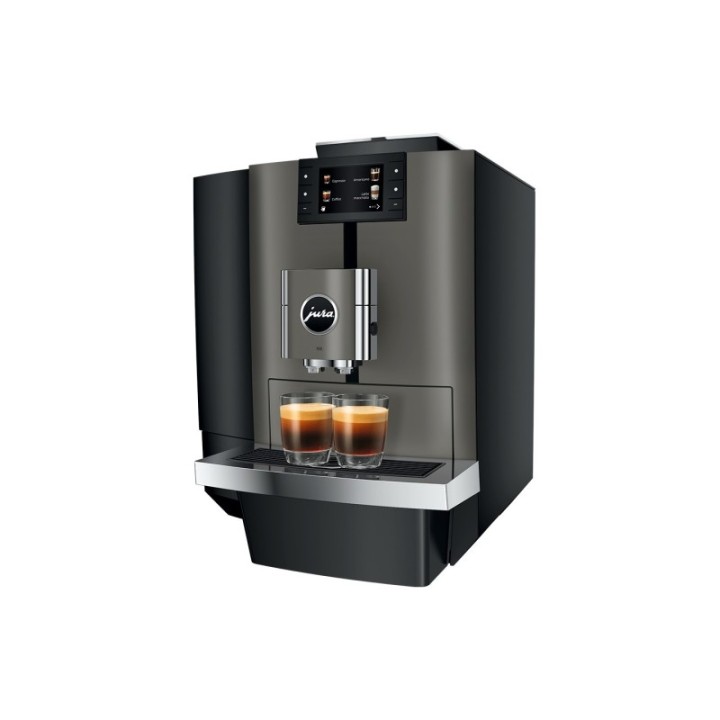 Jura X10 (EA) Dark Inox Espressomaskine Inkl. Startpakke