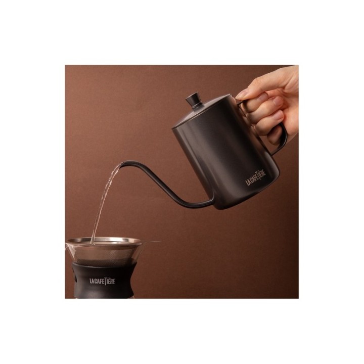 La Cafetière Gooseneck Kedel 0,6 L Sort