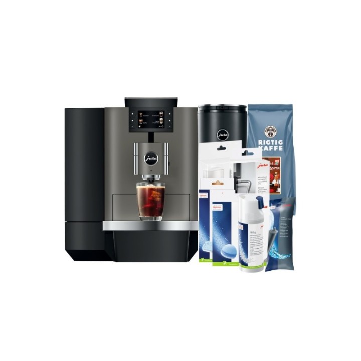 Jura X10 (EA) Dark Inox Espressomaskine - Erhvervspakke