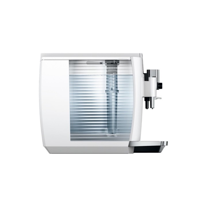 Jura E8 (EC) Piano White Espressomaskine Inkl. Tilbehør, Pleje & 3kg Super Crema