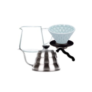 Loveramics Filterbryg Sæt Inkl. Mellow Dripper 2 Kop, Stand, Glaskande & V60 Kedel