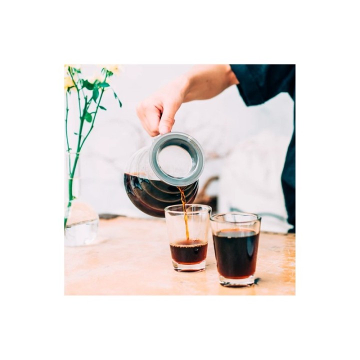 Hario Filterbryg Sæt Inkl. V60-02 Keramik Dripper 2 Kop, Server 0,6 L & Kedel