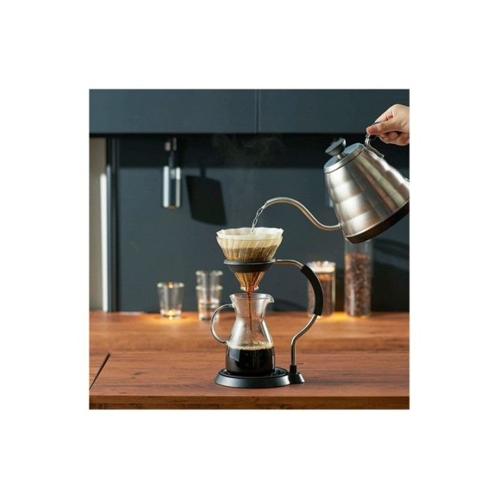 Hario Filterbryg Sæt Inkl. V60-02 Keramik Dripper 2 Kop, Server 0,6 L & Kedel