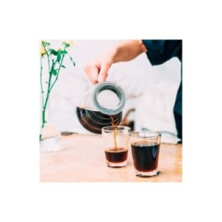 Hario Filterbryg Sæt Inkl. V60-02 Keramik Dripper 2 Kop, Server 0,6 L & Kedel