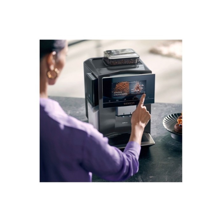 Siemens TQ905RZ5 EQ900 Plus Espressomaskine Inkl. 6kg Rigtig Kaffe