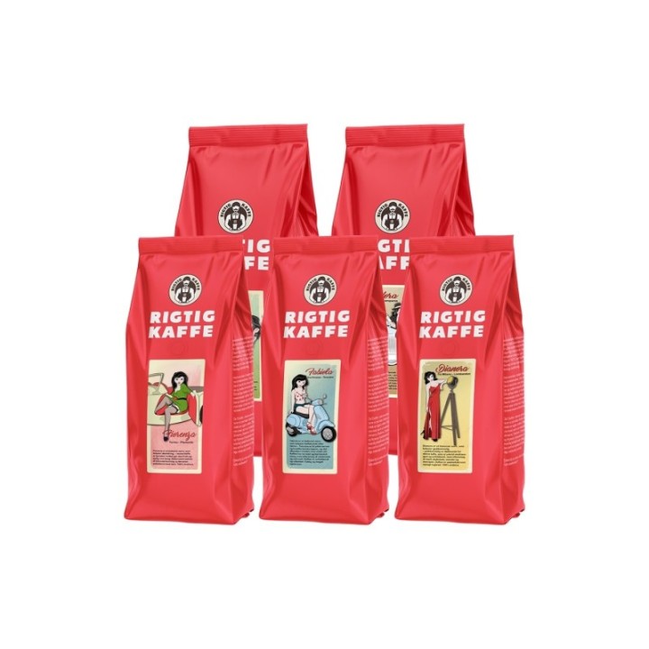 Rigtig Kaffe Rød Pakke v/24kg