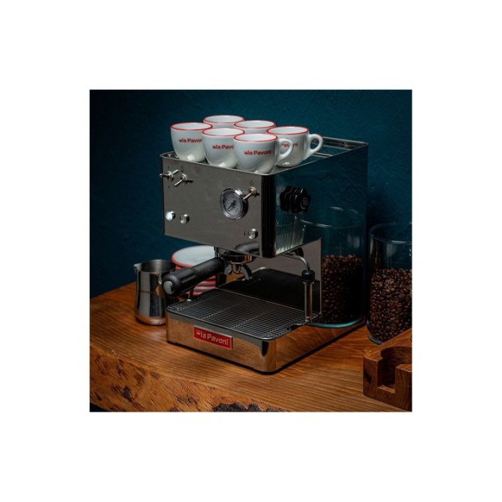 La Pavoni New Casa Bar Stål Espressomaskine