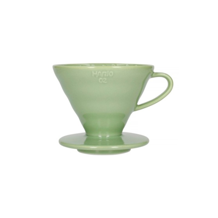 Hario V60-02 Keramik Dripper Smokey Grøn 2 Kop.