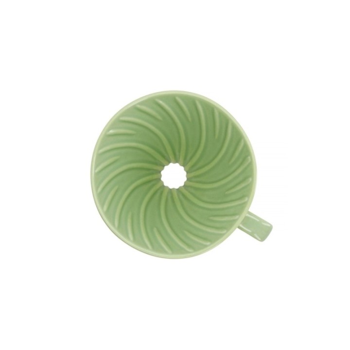 Hario V60-02 Keramik Dripper Smokey Grøn 2 Kop.