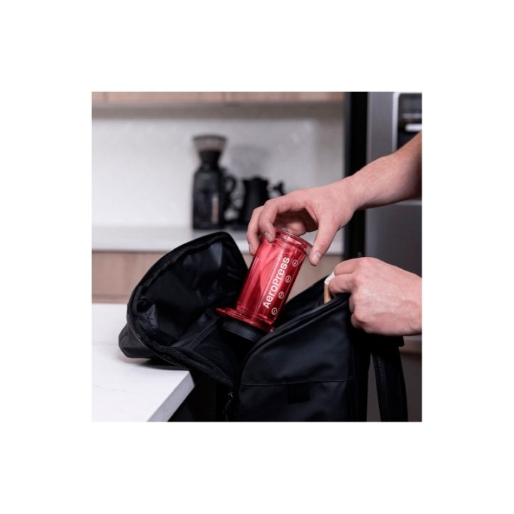 AeroPress Clear Rød Rejsebrygger