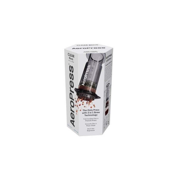 AeroPress Clear Sort Rejsebrygger