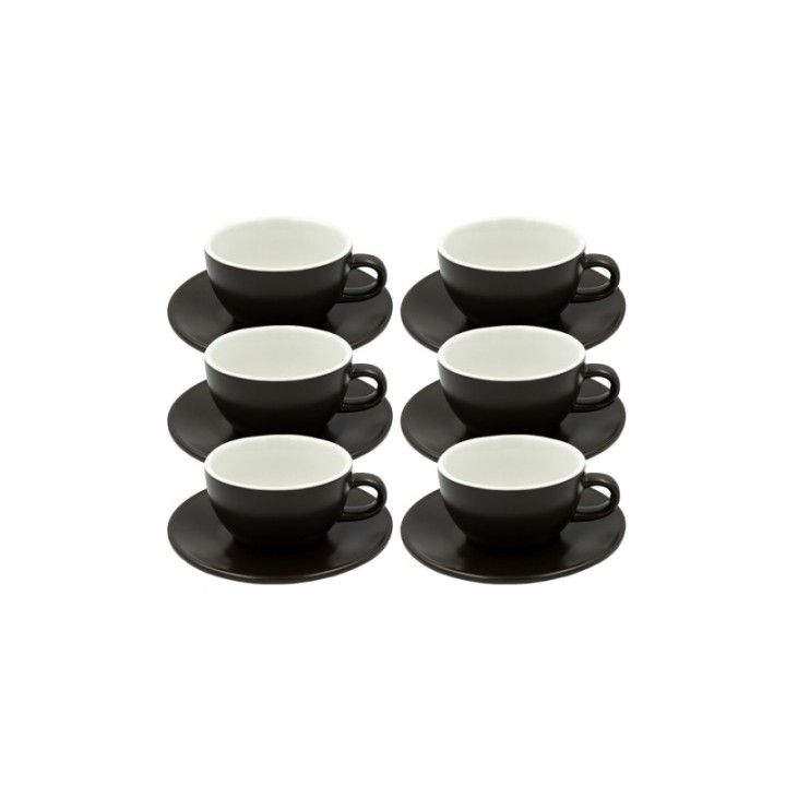 Club House Tulipano Cappuccino m. Underkop Mat Brun 26 cl 6 Stk