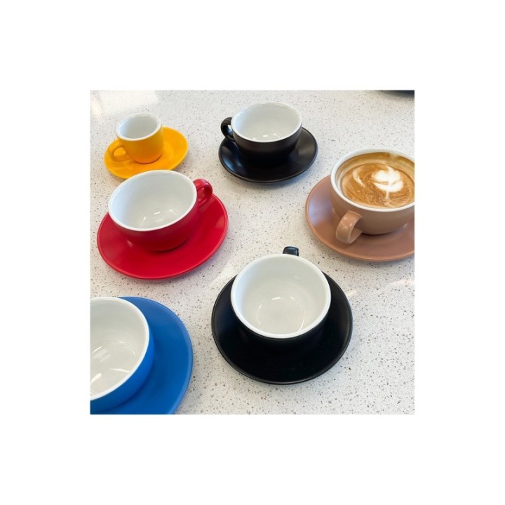 Club House Tulipano Cappuccino m. Underkop Mat Brun 26 cl 6 Stk