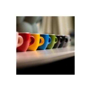 Club House Tulipano Espresso m. Underkop Mat Gul 7 cl 6 Stk