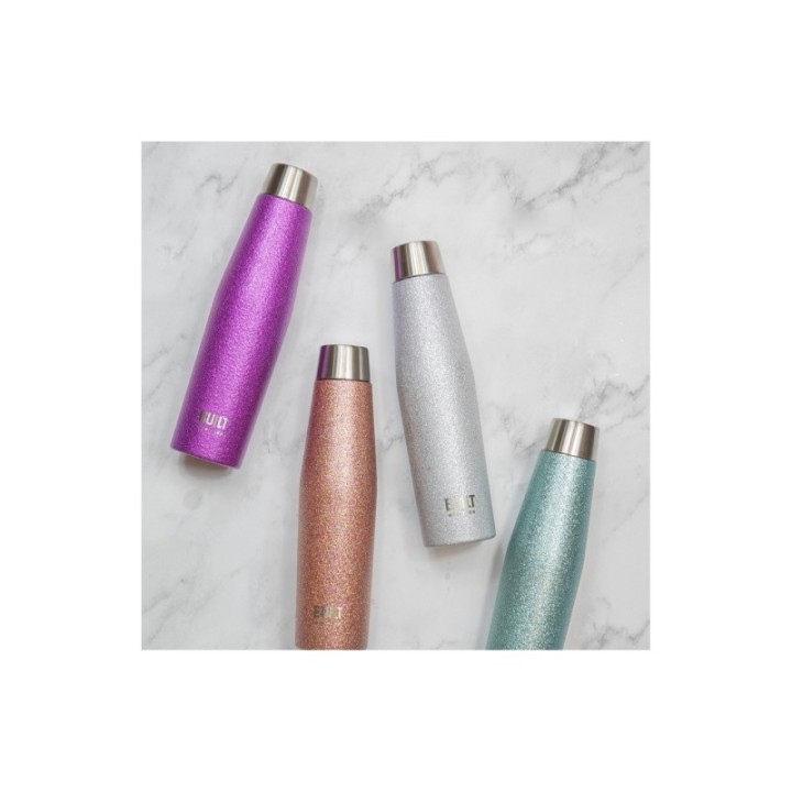 BUILT Apex Termoflaske 0,54 L Lilla Glitter