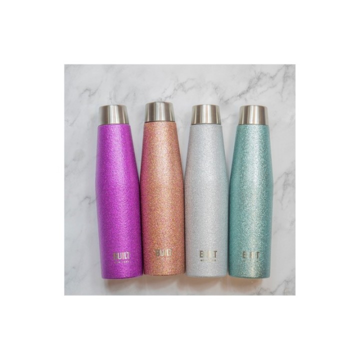 BUILT Apex Termoflaske 0,54 L Lilla Glitter