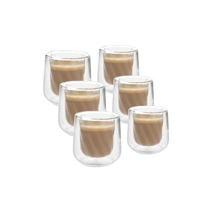 La Cafetière Dobbeltvægget Cortado Glas 13,5 cl 6 Stk
