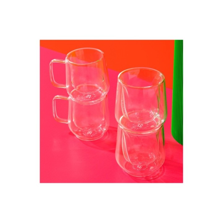 La Cafetière Dobbeltvægget Espressoglas 10 cl 6 Stk