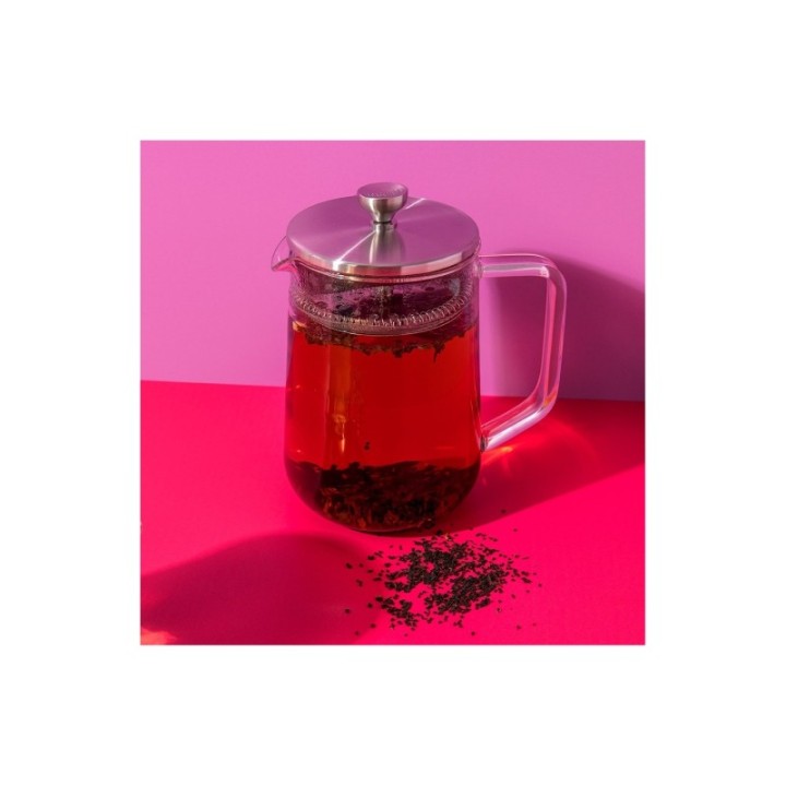 La Cafetière 4 Kop. Tebrygger Stål/Glas