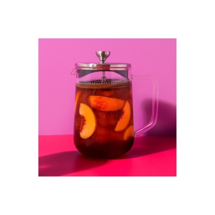 La Cafetière 4 Kop. Tebrygger Stål/Glas