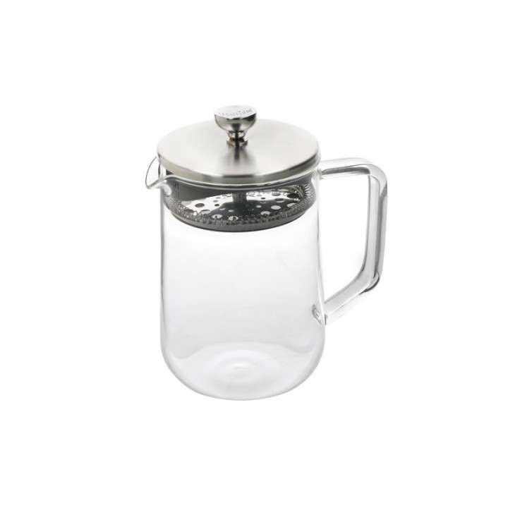 La Cafetière 4 Kop. Tebrygger Stål/Glas