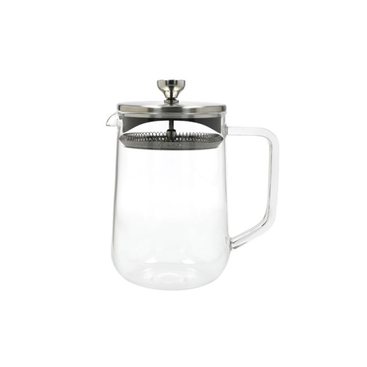 La Cafetière 4 Kop. Tebrygger Stål/Glas