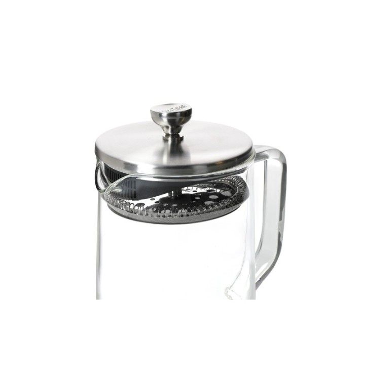 La Cafetière 4 Kop. Tebrygger Stål/Glas