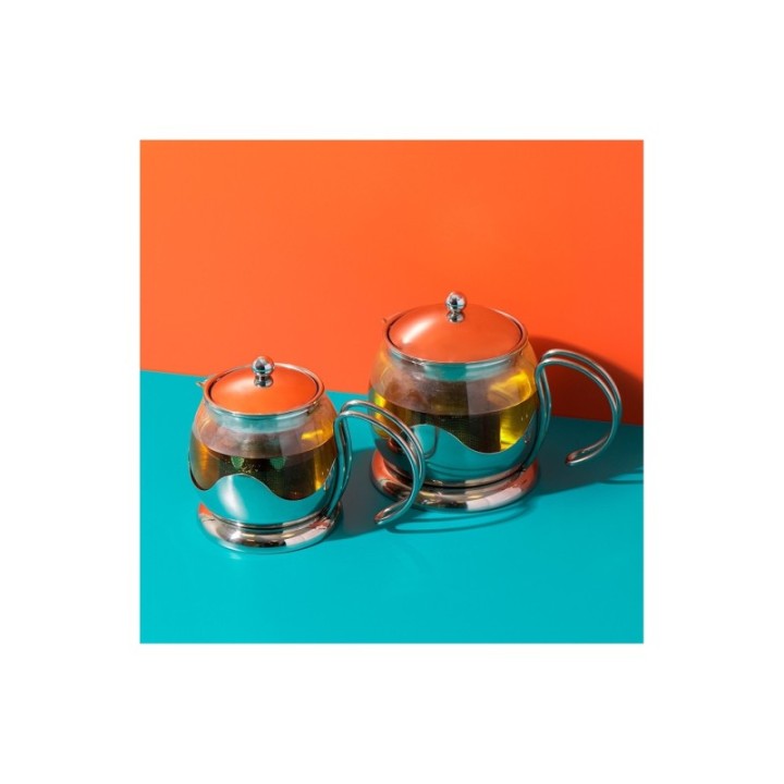 La Cafetière Izmir 4 Kop. Tebrygger Stål