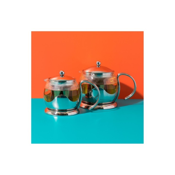 La Cafetière Izmir 2 Kop. Tebrygger Stål