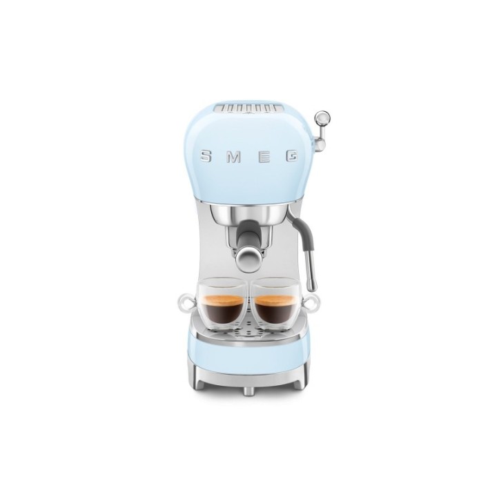 Smeg ECF02PBEU Espressomaskine Pastelblå