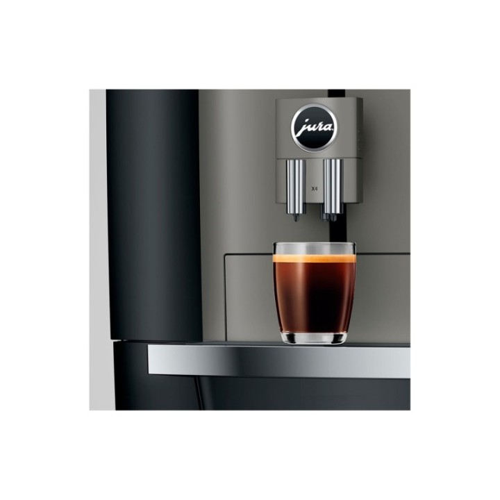 Jura X4 (EA) Dark Inox Espressomaskine Inkl. Startpakke