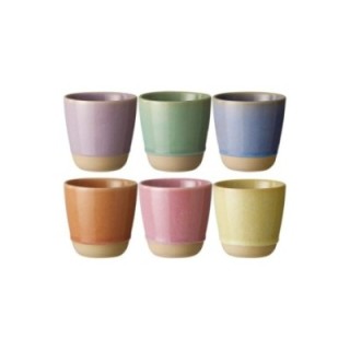 Aida RAW Colour Krus 30 cl 6 Stk Mix