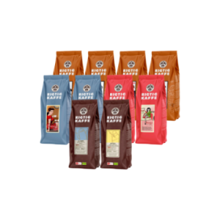 Rigtig Kaffe Mixpakke 4,4kg Hele kaffebønner